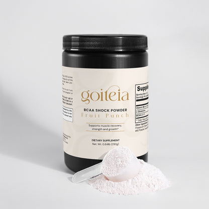 Goiteia BCAA Shock Powder (Fruit Punch) 0.64lb (292g)