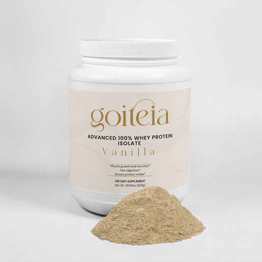Goiteia Advanced 100% Whey Protein Isolate (Vanilla) 28.40 oz./805g
