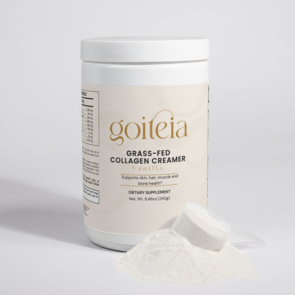 Goiteia Grass-Fed Collagen Creamer (Vanilla) 8.46 Oz (240g)