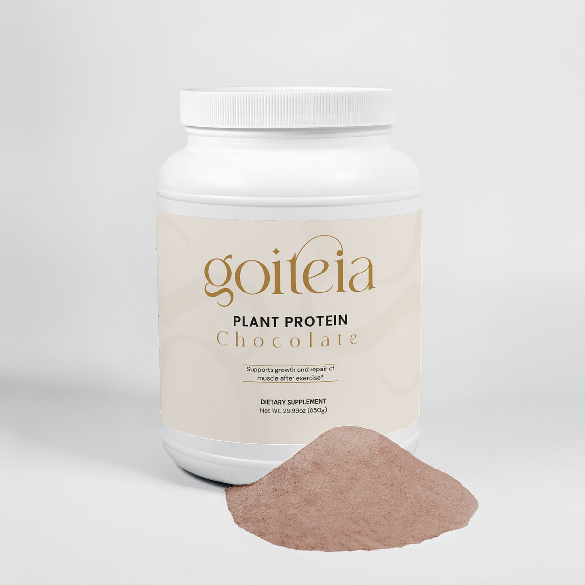 Goiteia Plant Protein (Chocolate) 29.99 oz. (850 g)