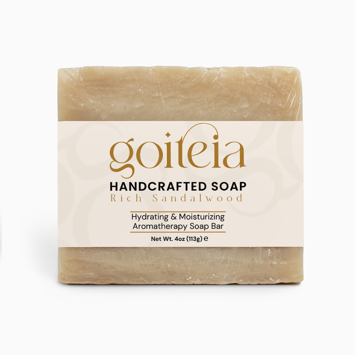 Goiteia Rich Sandalwood Soap 4 oz (113g)