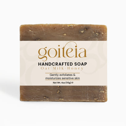 Goiteia Oat Milk Honey Soap 4 oz (113g)