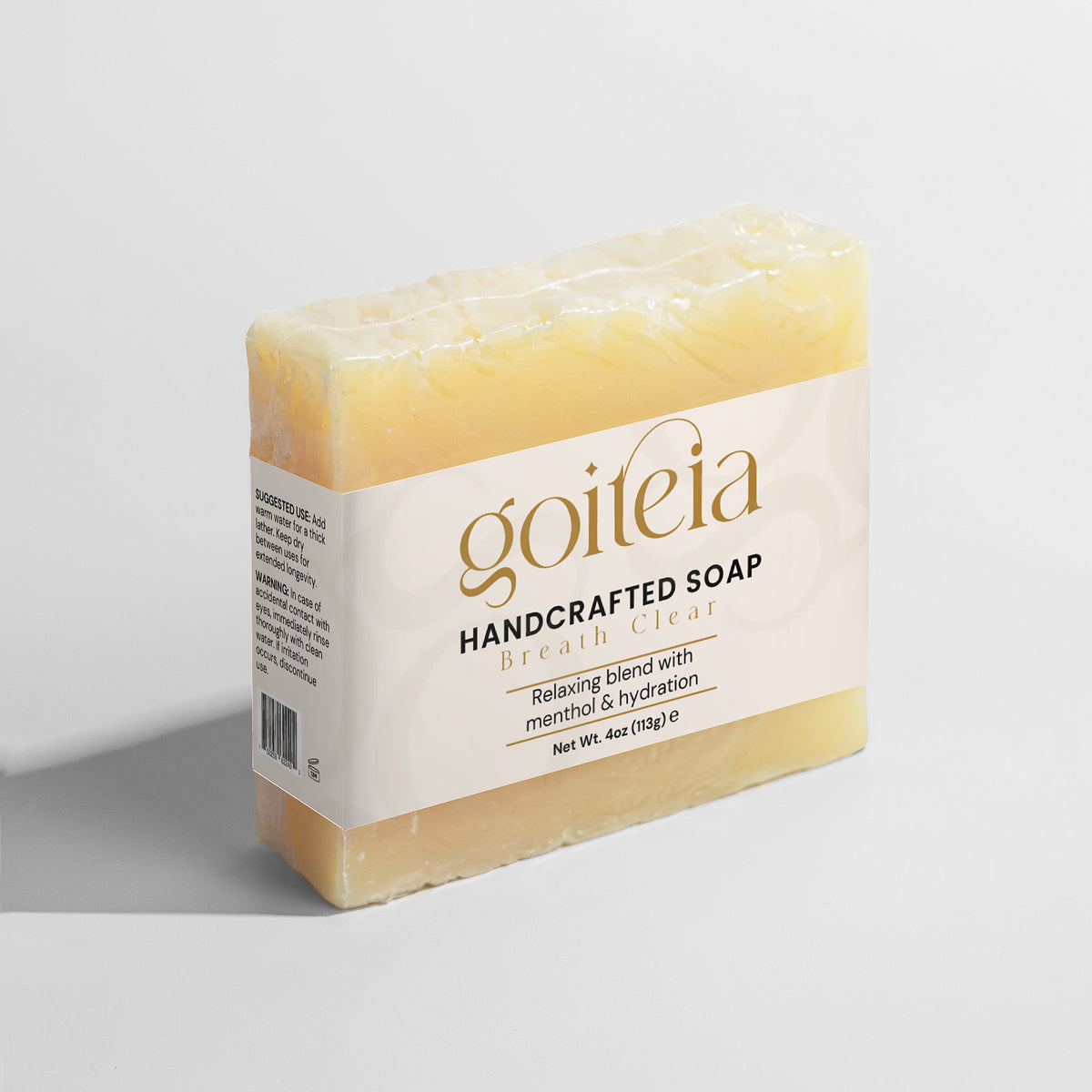 Goiteia Breathe Clear Soap 4 oz (113g)