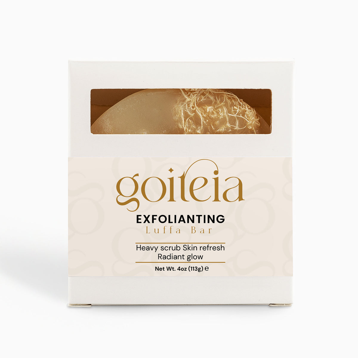 Goiteia Exfoliating Luffa Bar 4 oz (113g)