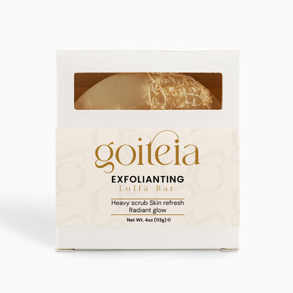 Goiteia Exfoliating Luffa Bar 4 oz (113g)