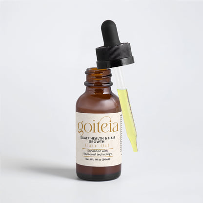 Goiteia Hair Oil for Scalp Health and Hair Growth 1 fl oz (30ml)