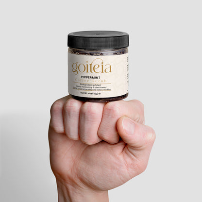 Goiteia Peppermint Coffee Scrub 4 oz (113g)
