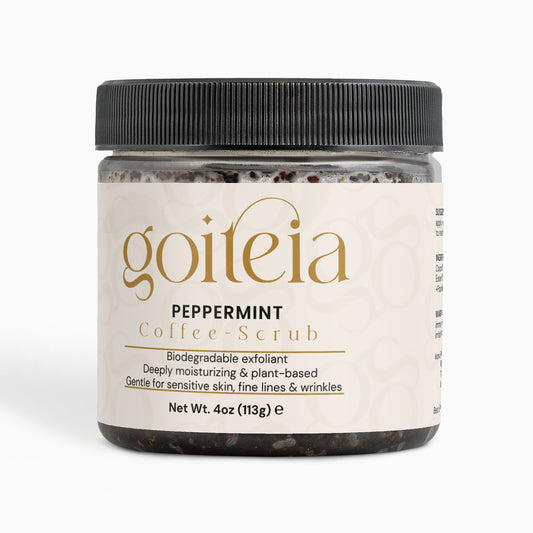 Goiteia Peppermint Coffee Scrub 4 oz (113g)