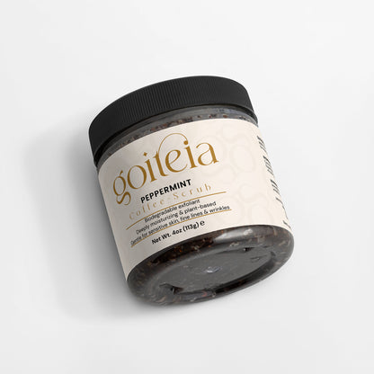 Goiteia Peppermint Coffee Scrub 4 oz (113g)