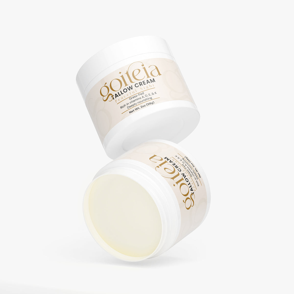 Goiteia Tallow Cream Peaceful Night 2 oz (56g)