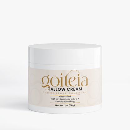 Goiteia Tallow Cream Lemongrass & Lavender 2 oz (56g)